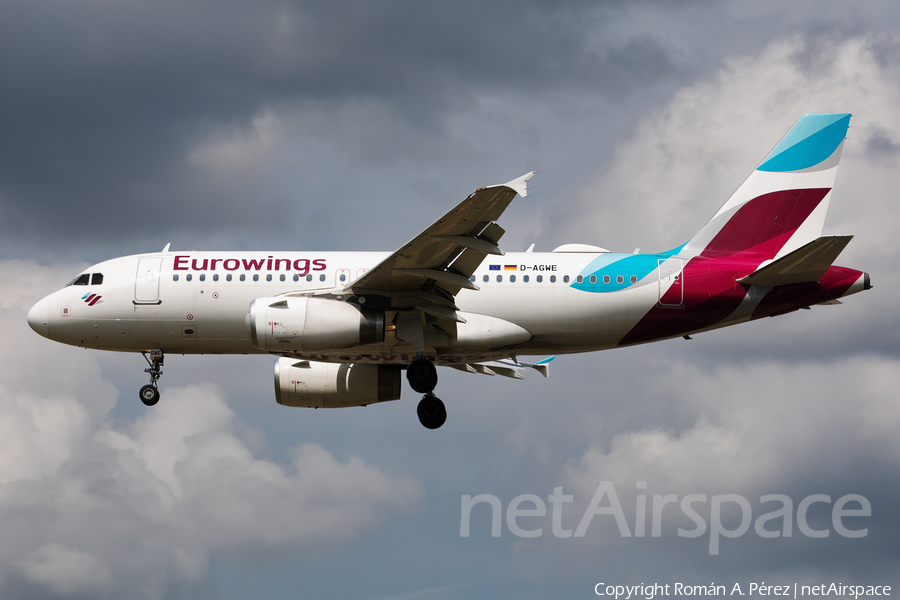 Eurowings Airbus A319-132 (D-AGWE) | Photo 602416
