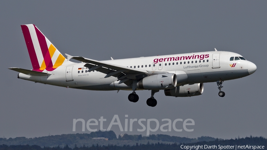 Germanwings Airbus A319-132 (D-AGWE) | Photo 231391