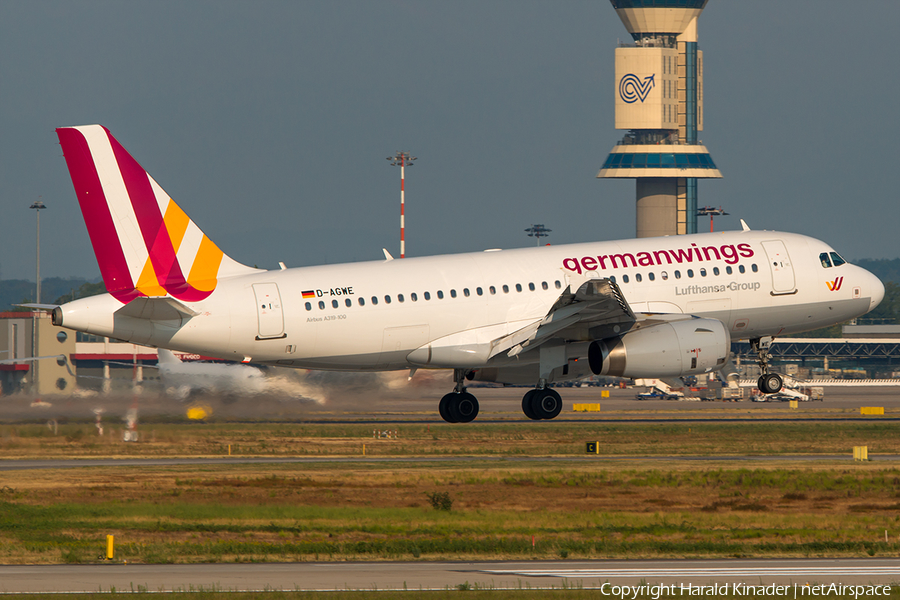 Germanwings Airbus A319-132 (D-AGWE) | Photo 292910