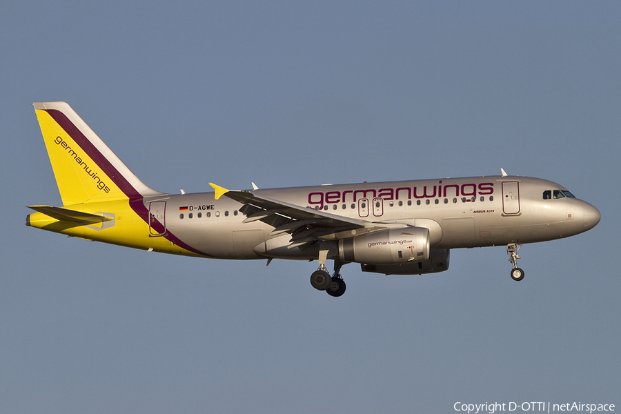 Germanwings Airbus A319-132 (D-AGWE) | Photo 302791