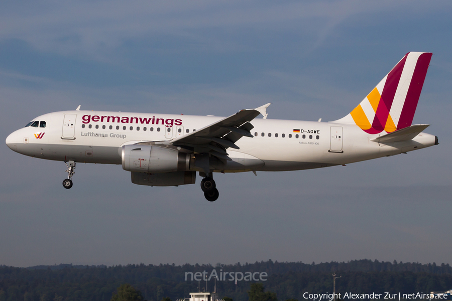 Germanwings Airbus A319-132 (D-AGWE) | Photo 119088