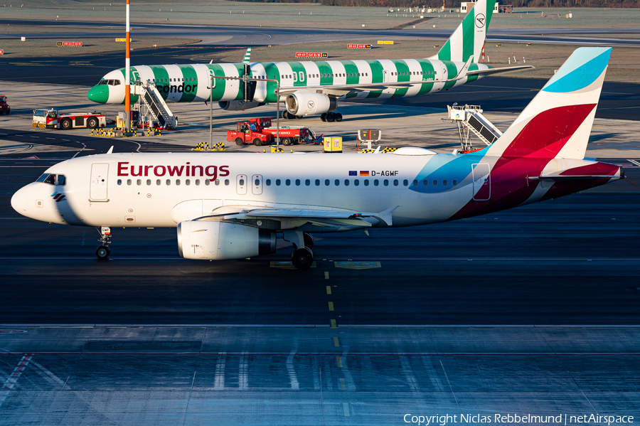 Eurowings Airbus A319-132 (D-AGWF) | Photo 554199