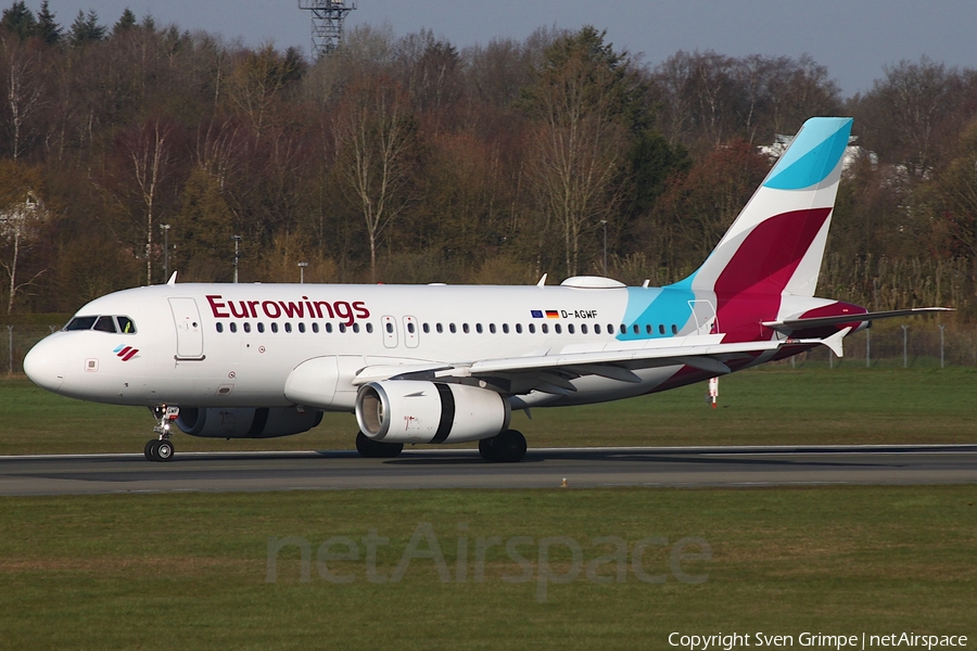Eurowings Airbus A319-132 (D-AGWF) | Photo 564803