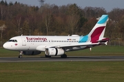 Eurowings Airbus A319-132 (D-AGWF) at  Hamburg - Fuhlsbuettel (Helmut Schmidt), Germany