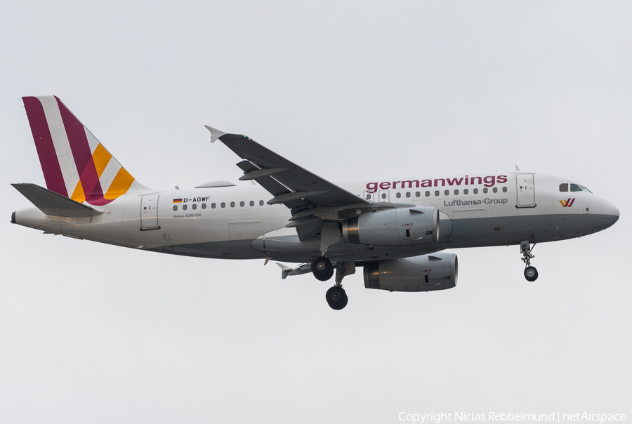 Germanwings Airbus A319-132 (D-AGWF) | Photo 284369