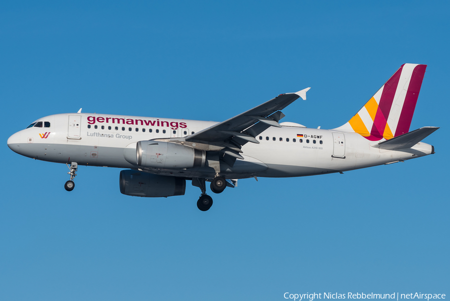 Germanwings Airbus A319-132 (D-AGWF) | Photo 289494