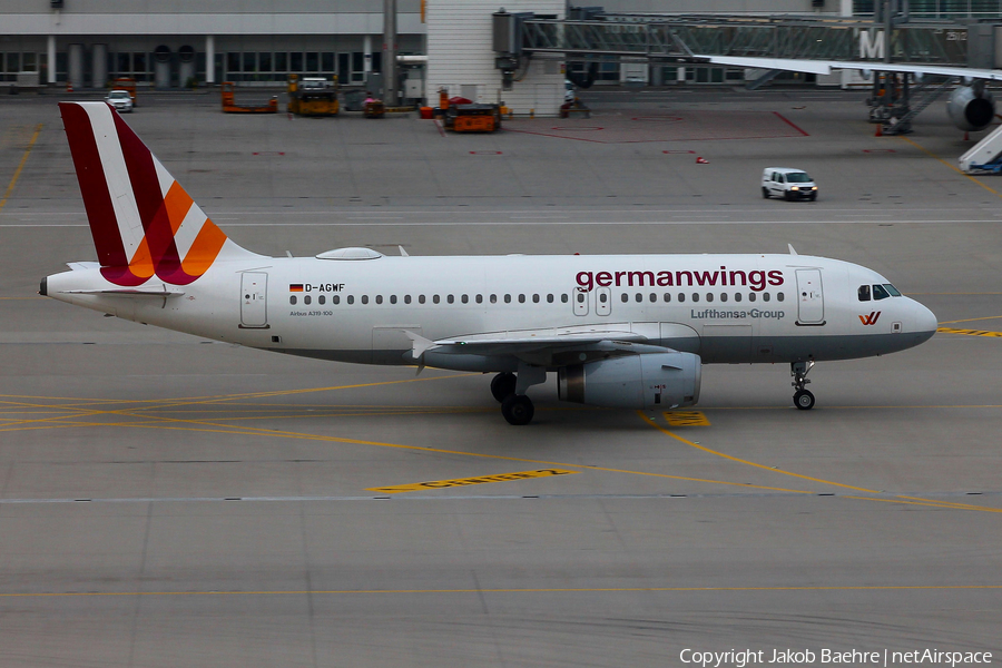 Germanwings Airbus A319-132 (D-AGWF) | Photo 176874