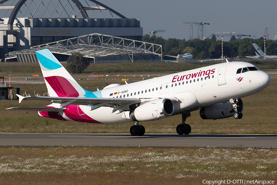 Eurowings Airbus A319-132 (D-AGWG) | Photo 388603