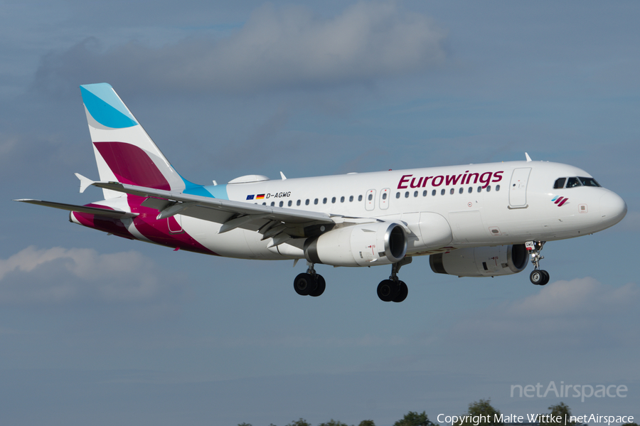 Eurowings Airbus A319-132 (D-AGWG) | Photo 399467