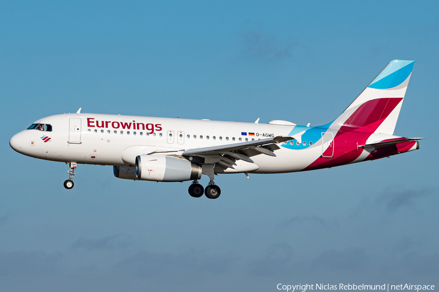 Eurowings Airbus A319-132 (D-AGWG) | Photo 432983