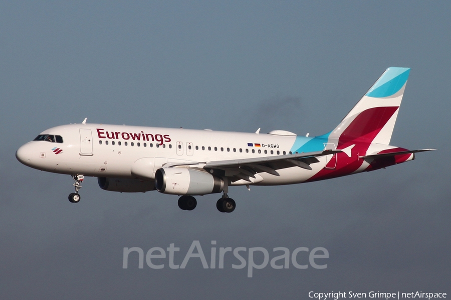 Eurowings Airbus A319-132 (D-AGWG) | Photo 435028