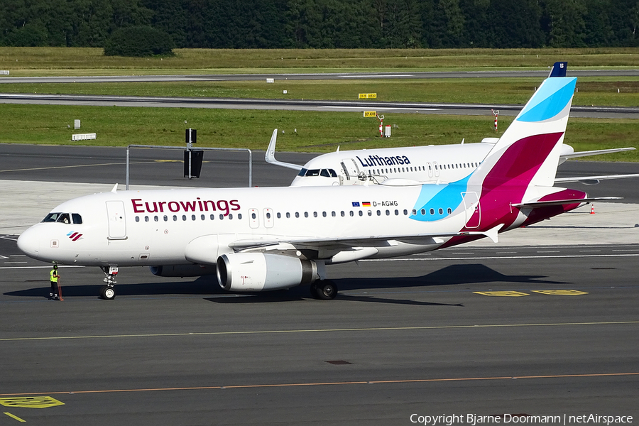 Eurowings Airbus A319-132 (D-AGWG) | Photo 455551