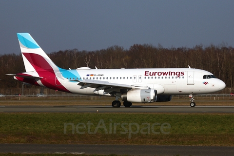 Eurowings Airbus A319-132 (D-AGWG) at  Hamburg - Fuhlsbuettel (Helmut Schmidt), Germany