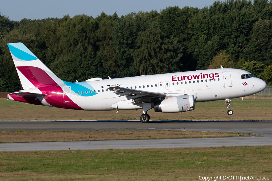 Eurowings Airbus A319-132 (D-AGWG) | Photo 521067