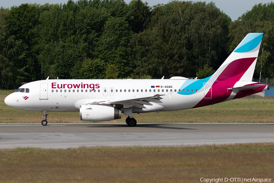 Eurowings Airbus A319-132 (D-AGWG) | Photo 387788