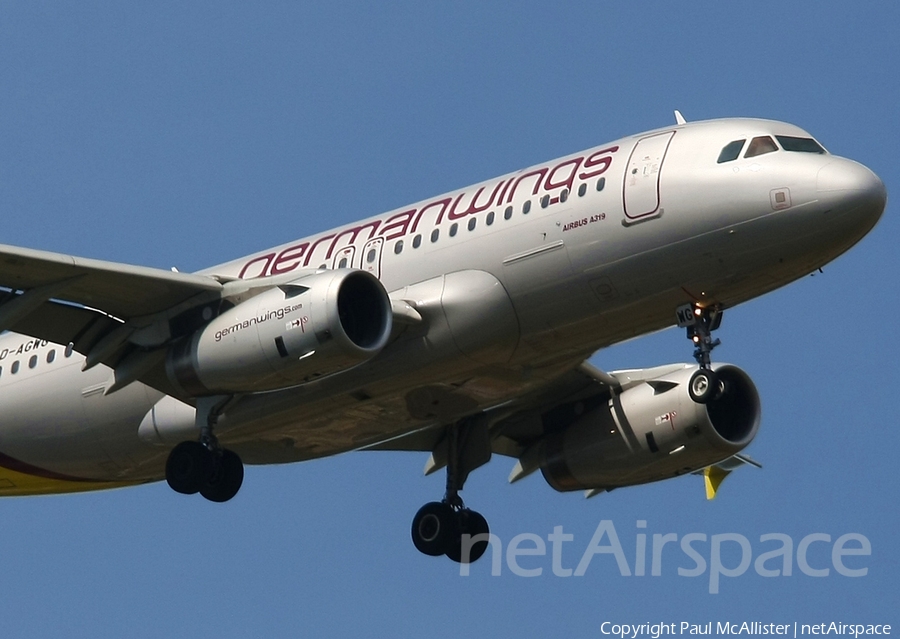 Germanwings Airbus A319-132 (D-AGWG) | Photo 3940