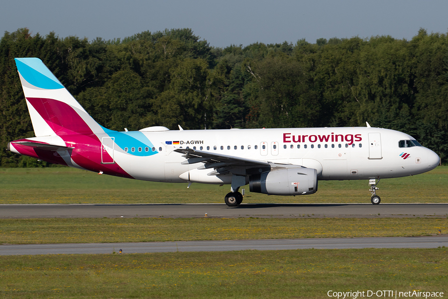 Eurowings Airbus A319-132 (D-AGWH) | Photo 253677