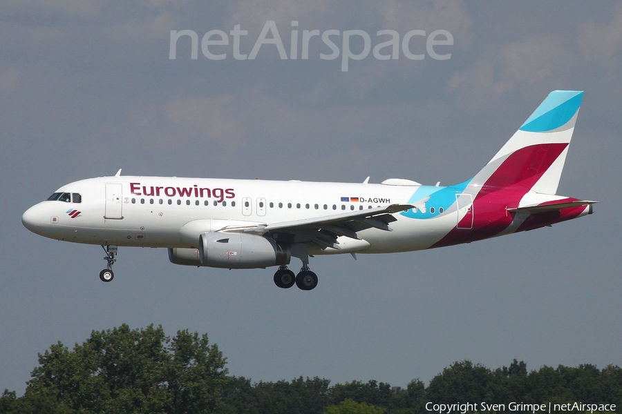 Eurowings Airbus A319-132 (D-AGWH) | Photo 254901