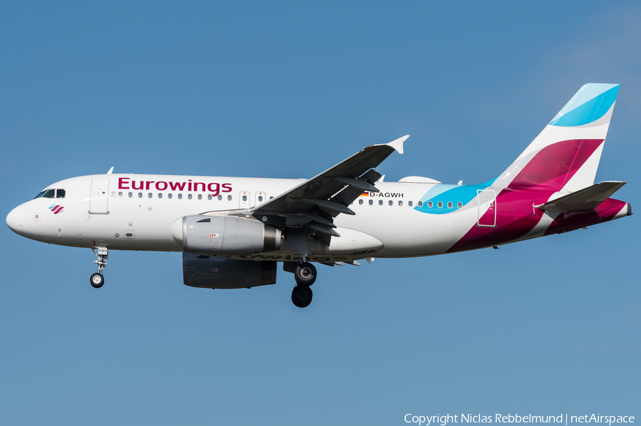 Eurowings Airbus A319-132 (D-AGWH) | Photo 266058