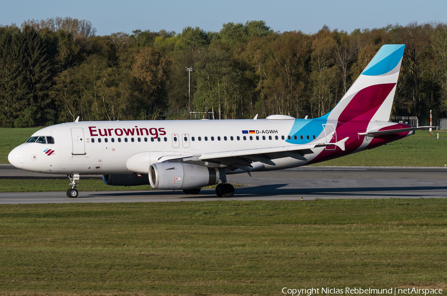 Eurowings Airbus A319-132 (D-AGWH) | Photo 314564