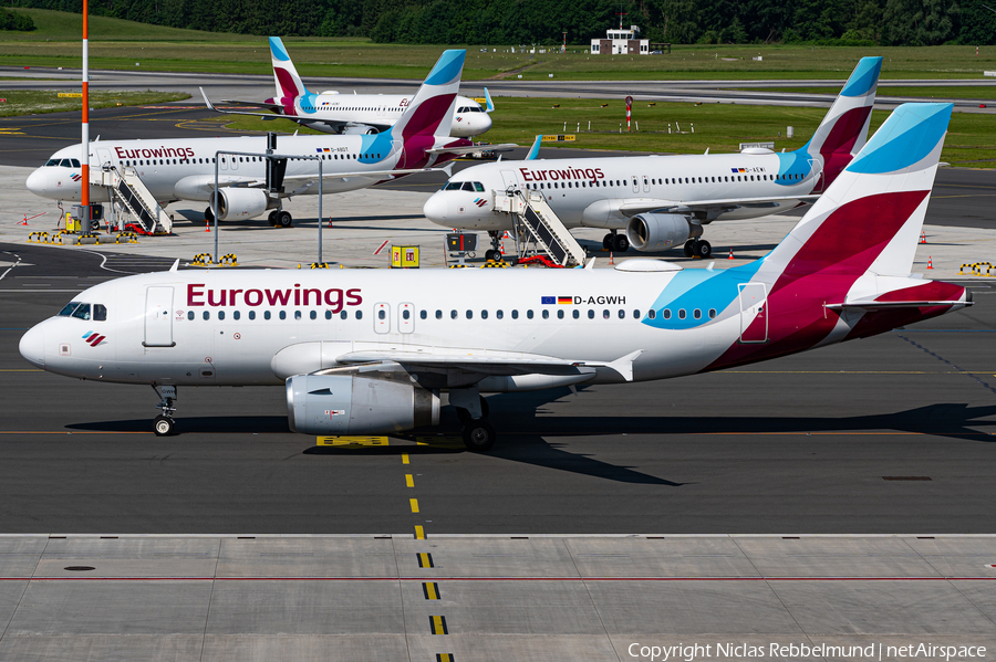Eurowings Airbus A319-132 (D-AGWH) | Photo 451955