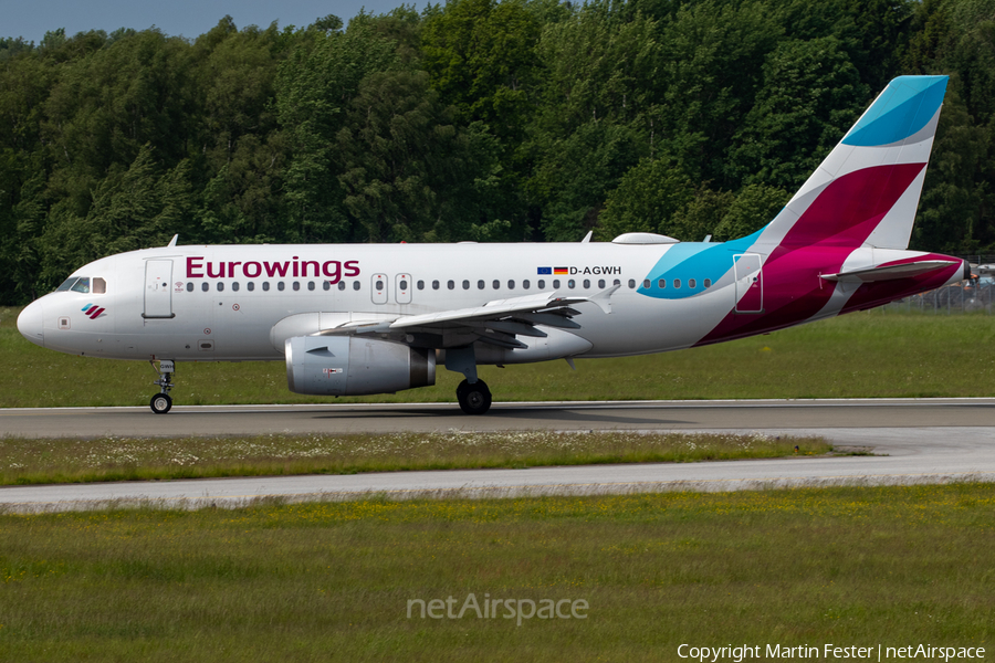 Eurowings Airbus A319-132 (D-AGWH) | Photo 452378