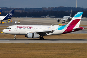 Eurowings Airbus A319-132 (D-AGWH) at  Munich, Germany