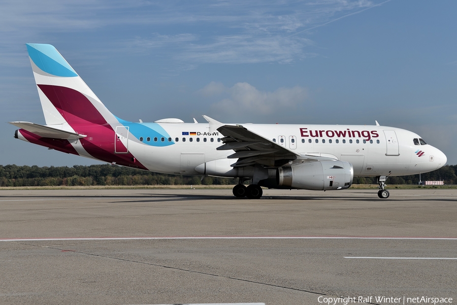 Eurowings Airbus A319-132 (D-AGWI) | Photo 306224