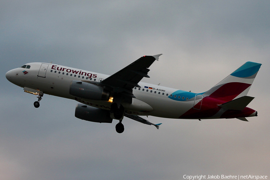 Eurowings Airbus A319-132 (D-AGWI) | Photo 202723