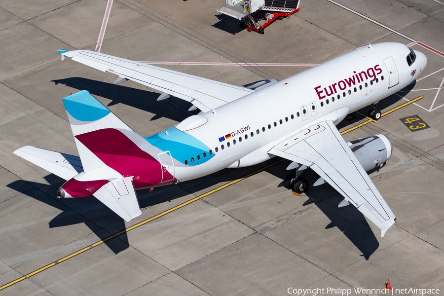 Eurowings Airbus A319-132 (D-AGWI) | Photo 443354