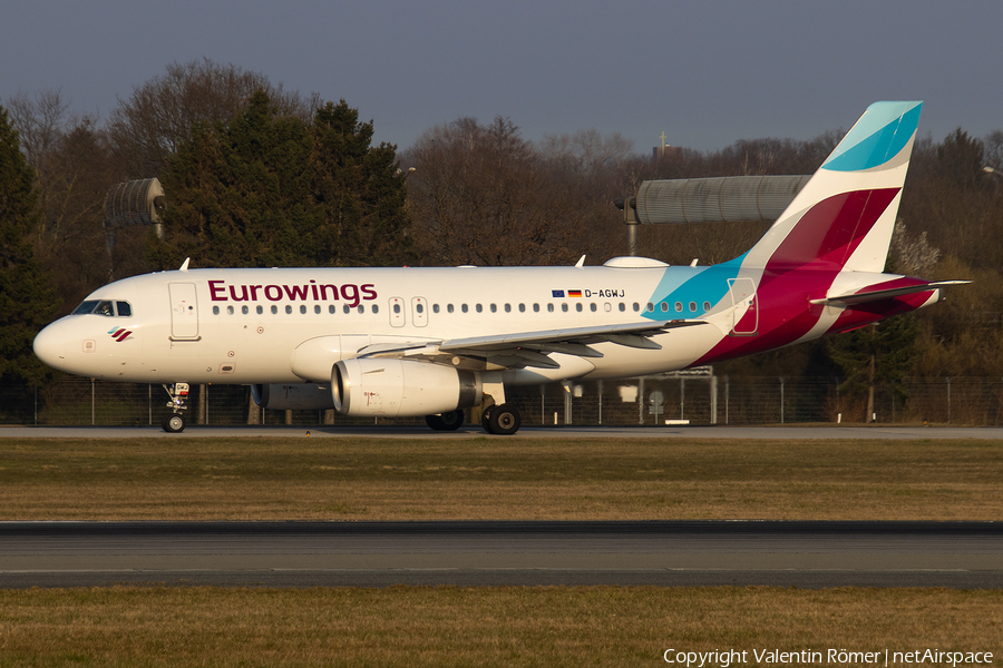 Eurowings Airbus A319-132 (D-AGWJ) | Photo 500363