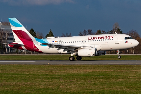 Eurowings Airbus A319-132 (D-AGWJ) at  Hamburg - Fuhlsbuettel (Helmut Schmidt), Germany