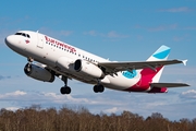 Eurowings Airbus A319-132 (D-AGWJ) at  Hamburg - Fuhlsbuettel (Helmut Schmidt), Germany