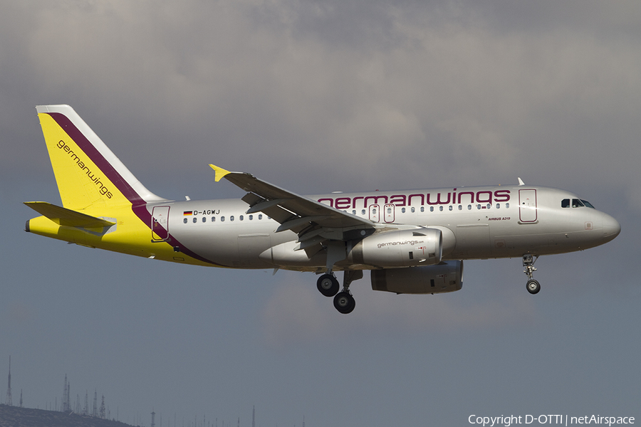 Germanwings Airbus A319-132 (D-AGWJ) | Photo 315570