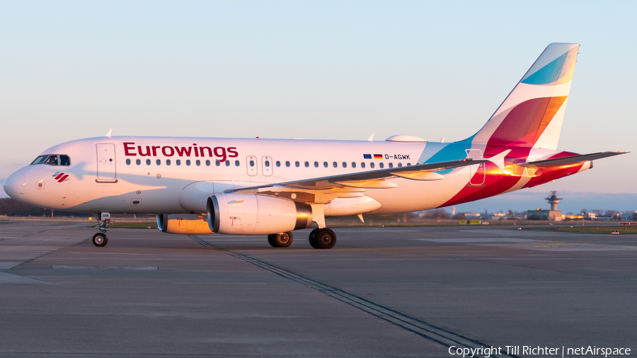 Eurowings Airbus A319-132 (D-AGWK) | Photo 498496