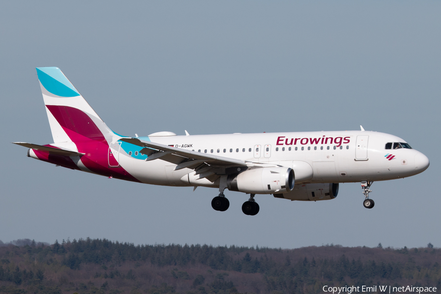 Eurowings Airbus A319-132 (D-AGWK) | Photo 503625