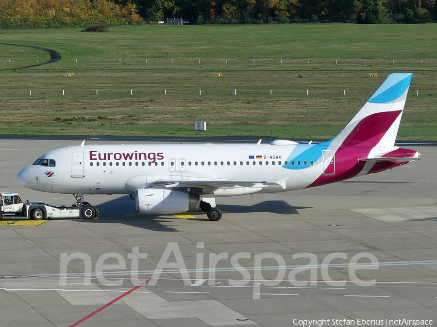 Eurowings Airbus A319-132 (D-AGWK) | Photo 532464
