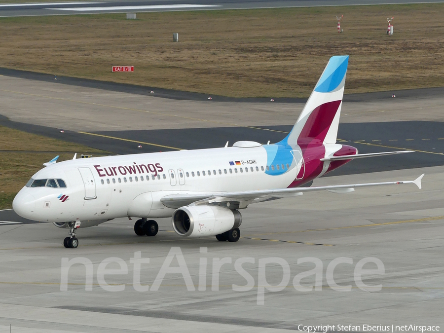 Eurowings Airbus A319-132 (D-AGWK) | Photo 671911