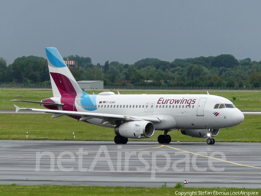 Eurowings Airbus A319-132 (D-AGWK) | Photo 582047