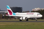 Eurowings Airbus A319-132 (D-AGWK) at  Hamburg - Fuhlsbuettel (Helmut Schmidt), Germany