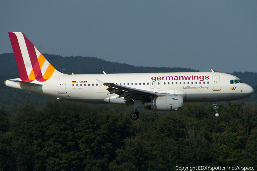 Germanwings Airbus A319-132 (D-AGWK) | Photo 292280