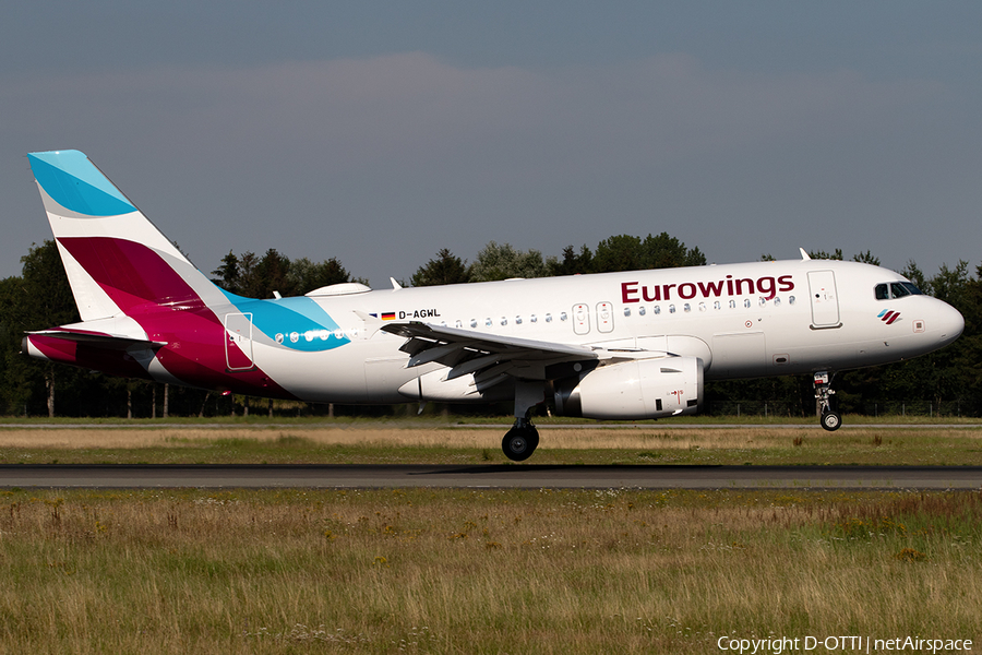 Eurowings Airbus A319-132 (D-AGWL) | Photo 397747
