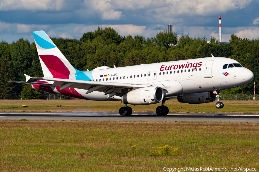 Eurowings Airbus A319-132 (D-AGWL) | Photo 524308