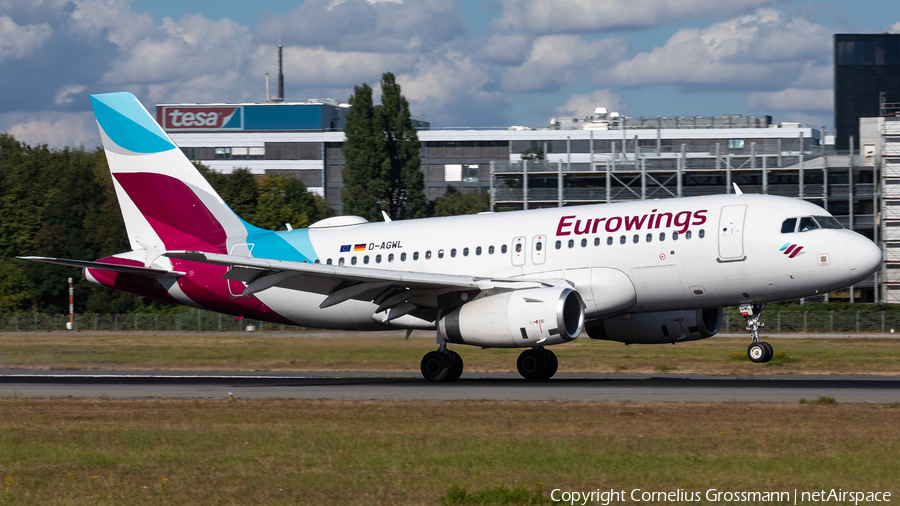 Eurowings Airbus A319-132 (D-AGWL) | Photo 526043