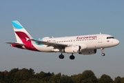 Eurowings Airbus A319-132 (D-AGWL) at  Hamburg - Fuhlsbuettel (Helmut Schmidt), Germany