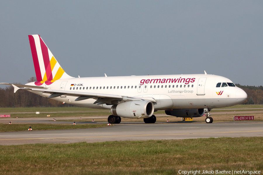 Germanwings Airbus A319-132 (D-AGWL) | Photo 138711