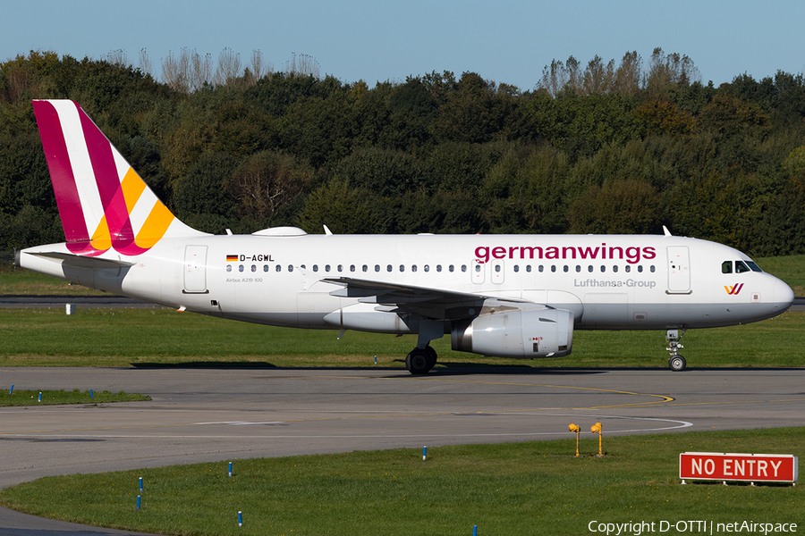 Germanwings Airbus A319-132 (D-AGWL) | Photo 192139