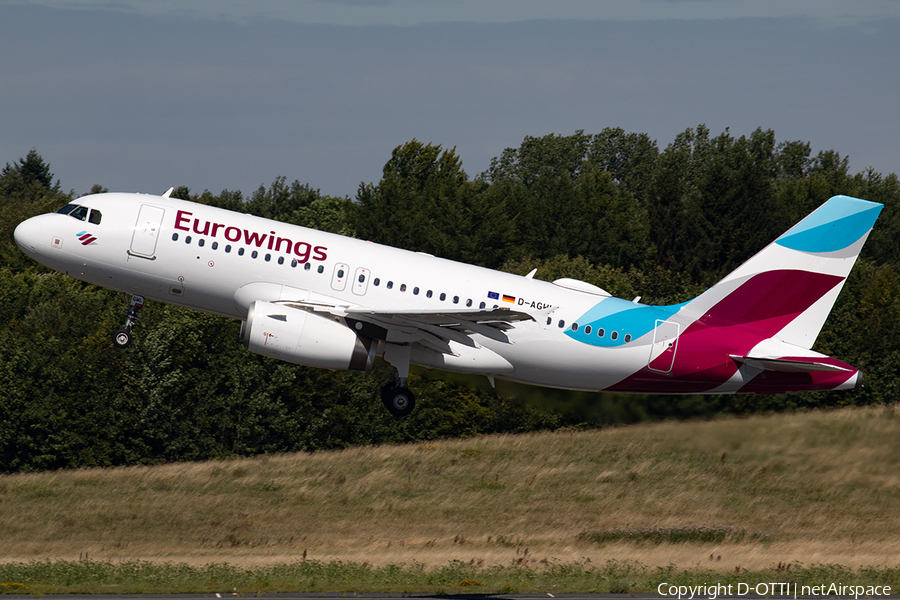 Eurowings Airbus A319-132 (D-AGWL) | Photo 397556