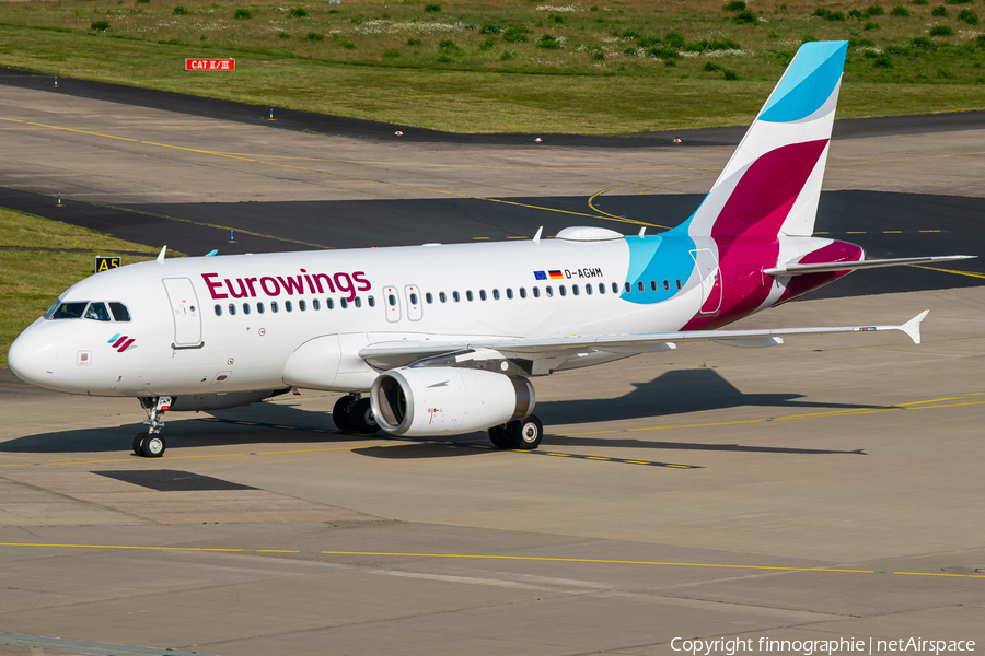 Eurowings Airbus A319-132 (D-AGWM) | Photo 453604