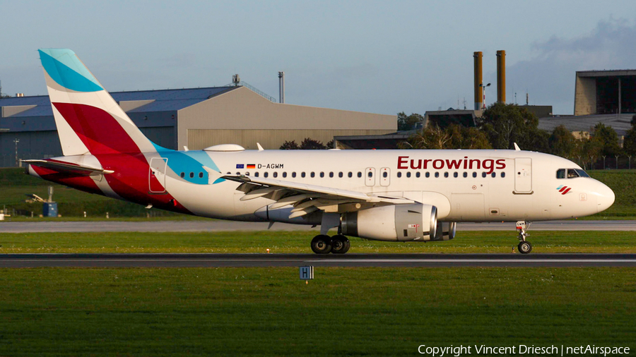 Eurowings Airbus A319-132 (D-AGWM) | Photo 529645